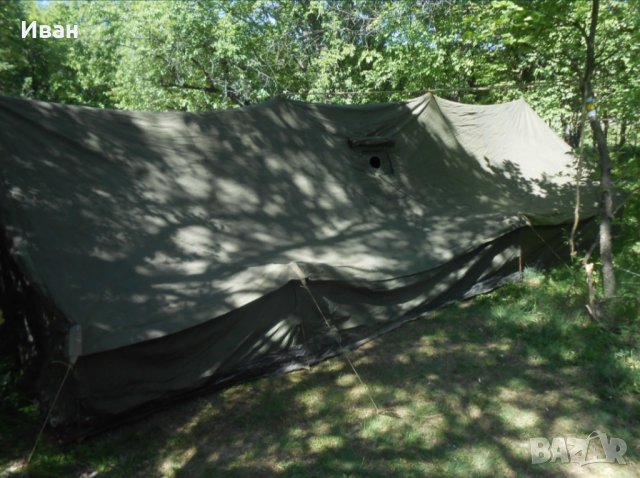 Палатка военна ( офицерска , войнишка , армейска , military ), снимка 6 - Палатки - 38602565