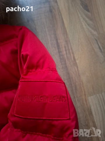 Calvin Klein-Пухено яке, снимка 8 - Якета - 52431545