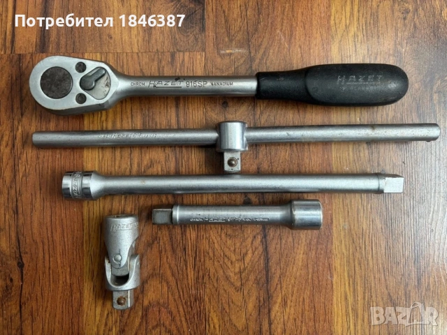 Комплект 1/2” Hazet Germany, снимка 2 - Гедорета - 53590907