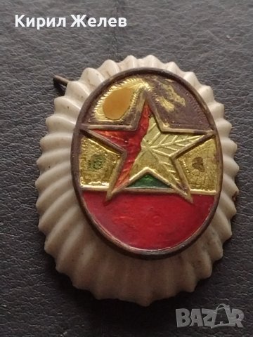 Рядка военна кокарда от соца стара за КОЛЕКЦИЯ ДЕКОРАЦИЯ 42721, снимка 3 - Други ценни предмети - 43707150