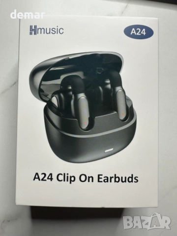 Hmusic TWS слушалки с отворени уши, 5.4 грама щипки за закачане, ENC шумопотискане, снимка 10 - Bluetooth слушалки - 52736487