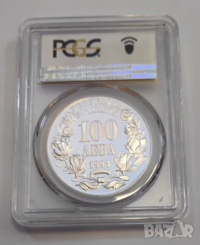 100 лева 1993 Народно събрание PR 69 DCAM, снимка 2 - Нумизматика и бонистика - 49821745