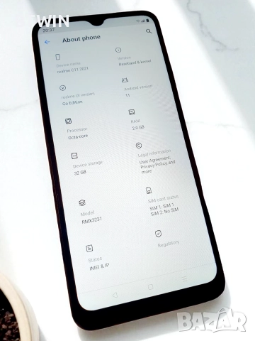 Смартфон - Realme C11 - 6.5 INCH - 32GB - Dual Sim - Camera AI !, снимка 9 - Xiaomi - 52619124