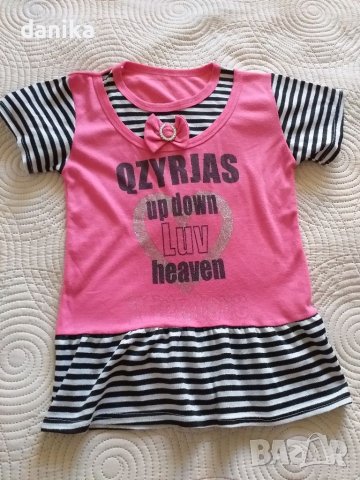 Лот тениски , бюстие Disney , клин и рокля 146 / 152 , снимка 5 - Детски тениски и потници - 39190115