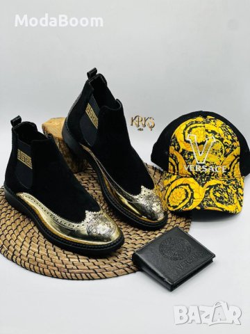 ✨Versace уникални комплекти✨, снимка 7 - Мъжки боти - 43605567