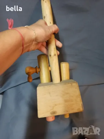 Комплект за бурета канелки 2 броя и чук, снимка 2 - Антикварни и старинни предмети - 47365030