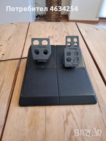 Волан с Педали Logitech Formula Force EX, снимка 5 - Джойстици и геймпадове - 52622511