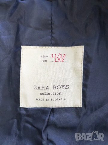 Тъмно синьо сако - Zara Boys , снимка 3 - Сака - 48968012