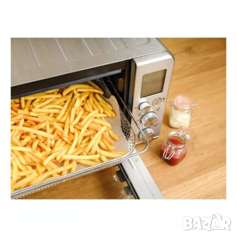 Подложка за Air Fryer 2бр., NoStik, 31x40см.\33x40см., Правоъгълнa  до 260°, кафяв, в плик, снимка 3 - Други - 52112896