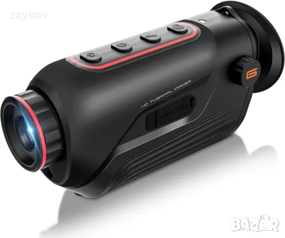 Термо камера GOYOJO Ръчен термовизионен монокъл, с 15 mm обектив с фокусно разстояние 256 x 192, снимка 6 - Други инструменти - 49218315