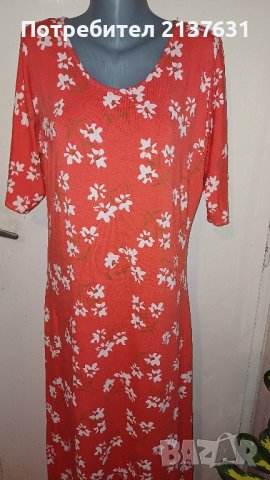 ДАМСКА  ДЪЛГА РОКЛЯ  - Размер XL , снимка 1