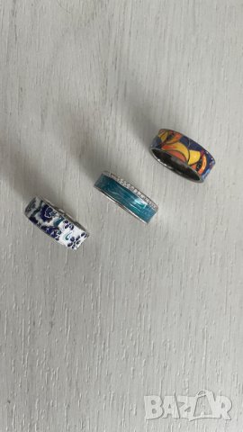 Три броя пръстени - Нови, снимка 3 - Пръстени - 44129009