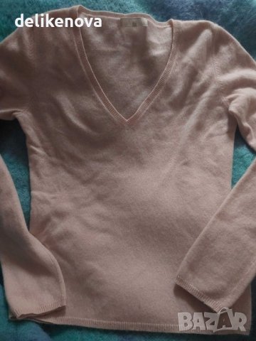Кашмир Max Mara. Original. Size S Фантастичен пуловер, снимка 1 - Блузи с дълъг ръкав и пуловери - 43096315
