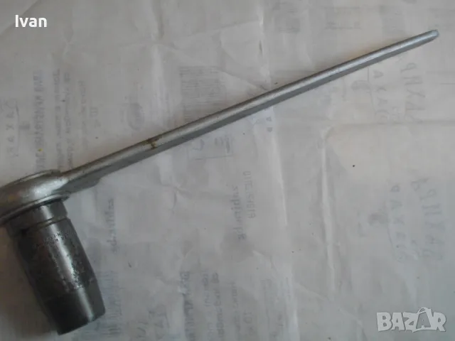 50см НЕМСКИ ГОЛЯМ ТРЕСЧОТЪЧЕН КАМИОНАДЖИЙСКИ КЛЮЧ STAHLWILLE 870 GERMANY С ТОРС ВЛОЖКА №27мм BELZER , снимка 17 - Други инструменти - 48228893