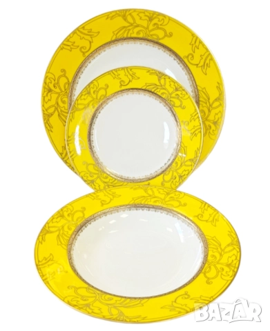 Сервизи за хранене Y o L i S a - лукс на промоционална цена ! ✨🖤, снимка 3 - Други стоки за дома - 52452822