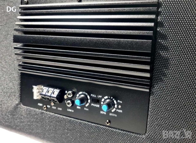 Баскаса Субуфер Активен за Багажник 10"KARLRE -800W, снимка 9 - Аксесоари и консумативи - 51783818