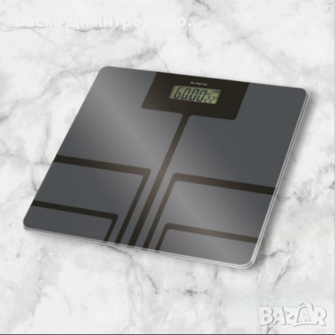 Кантар за тегло дигитален Rosberg, батерия (не е вкл.), LCDекран, 180кг., 2 ГОДИНИ ГАРАНЦИЯ, снимка 3 - Друга електроника - 52619033