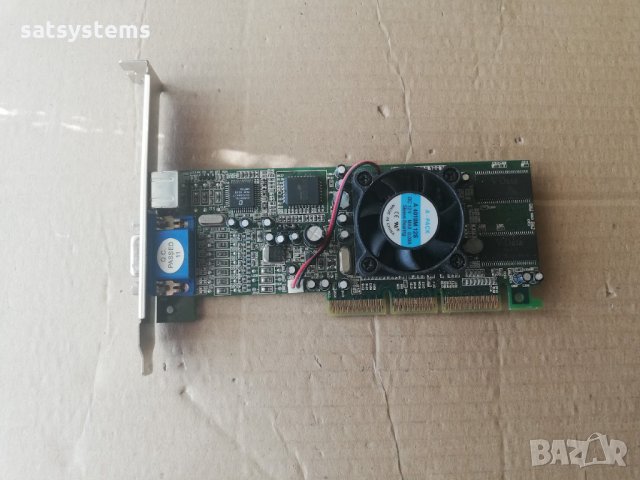 Видео карта NVidia GeForce 2 ST Lab MX400TV6Q 64MB AGP, снимка 1