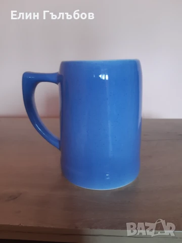 Чаша (халба) порцеланова на Левски 1914 сувенир, снимка 2 - Фен артикули - 51263690