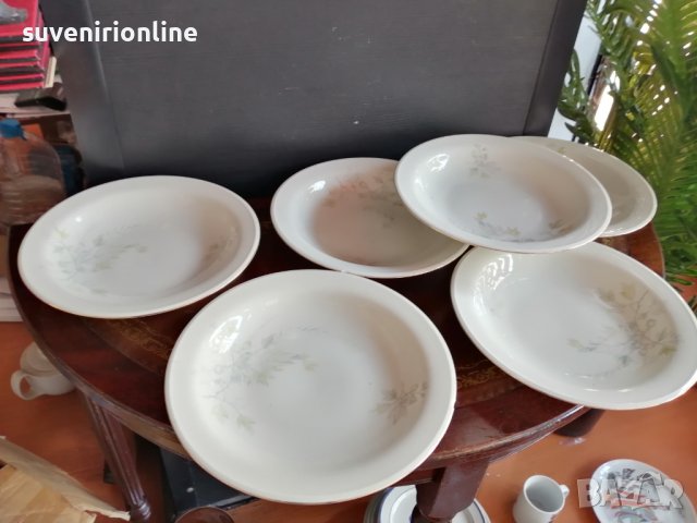 Стари чинии немски порцелан , снимка 6 - Чинии - 36961456