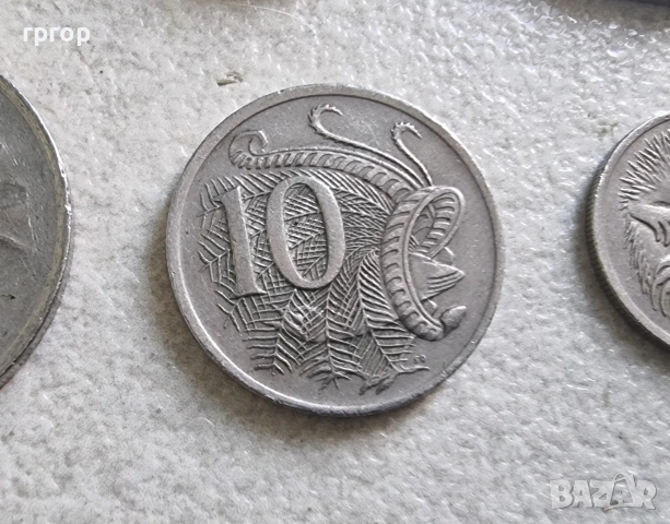 Монети. Австралия. Лот .5, 10 ,20, 50 цента . 1 и 2 долара.6 бройки., снимка 6 - Нумизматика и бонистика - 41411682