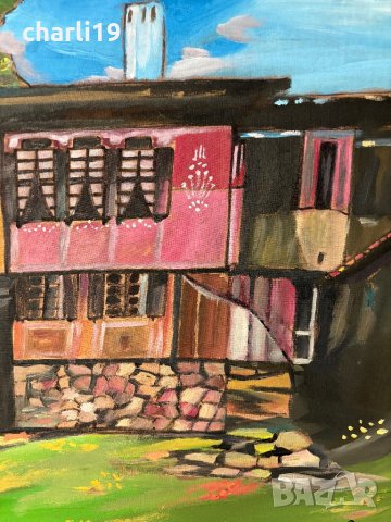 Рамкирана картина Г. Витанов, снимка 4 - Картини - 43641872