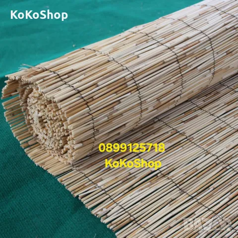 Тръстикова ограда-2х3 метра/декоративна тръстикова  ограда, снимка 2 - Огради и мрежи - 49830807