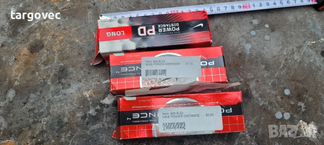 три кутийки с топчета за Голф