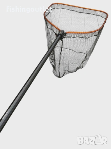 Професионален кеп за трофейни риби 2.55мт Osako CatFish Rubber Net, снимка 2 - Такъми - 53471711
