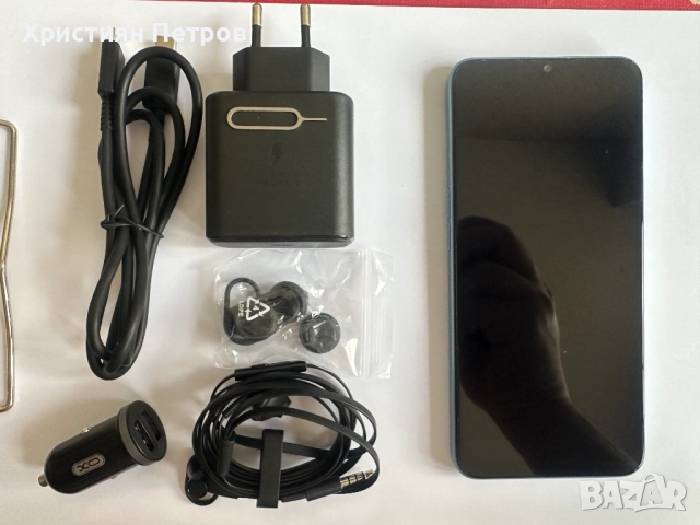 КАТО НОВ !!! Oppo А77 5G - 64GB - СИН - Две СИМ карти - Отключен