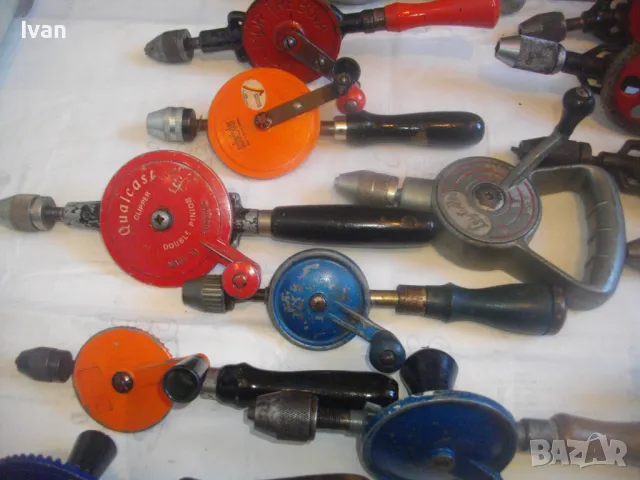 КОЛЕКЦИЯ 33 БРОЯ СТАРО КАЧЕСТВО РЪЧНА БОРМАШИНА ДРЕЛКА МАТКАП РАЗЛИЧНИ ГДР ФРГ САЩ НРБ СССР ENGLAND, снимка 7 - Бормашини - 48296595