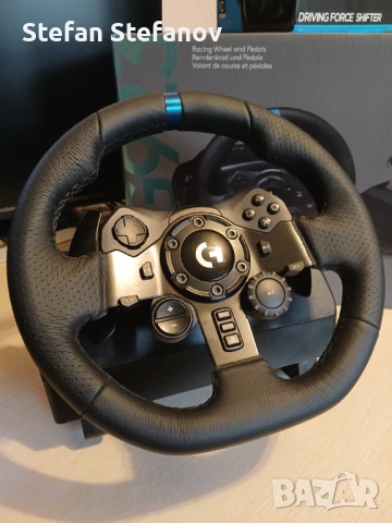 С ГАРАНЦИЯ! Logitech G923 Force Feedback волан със скорости за PC и PS PlayStation 4 5 Pro Slim FAT
