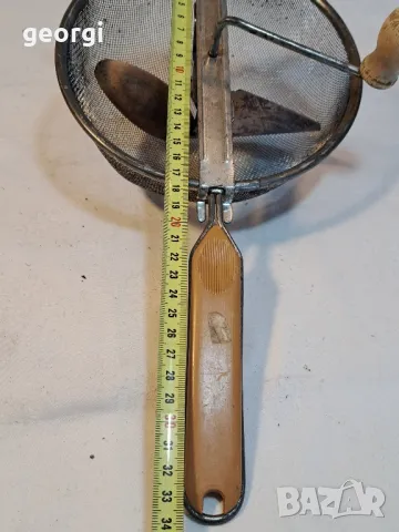 ретро ръчен пасатор  20/2  , снимка 8 - Антикварни и старинни предмети - 49123225