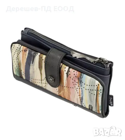 Портфейл Anekke Hollywood Studio Navy 38759-907, снимка 4 - Портфейли, портмонета - 50124833