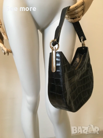 & Other Stories мини чанта естествена кожа