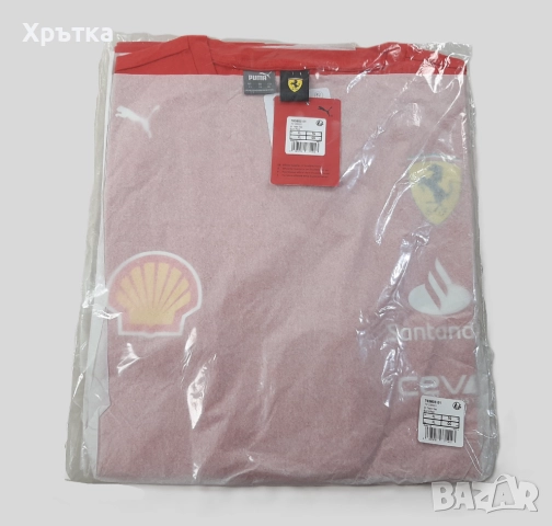 Puma Scuderia Ferrari F1 Team - Оригинална мъжка тениска размер XL, снимка 8 - Тениски - 52666110
