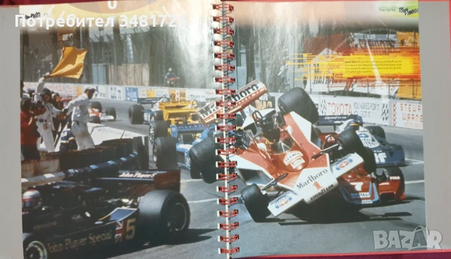 Колекционерски албум за Формула 1 / F1. The Memorabilia Collection A Full-Throttle Race, снимка 13 - Енциклопедии, справочници - 51238043