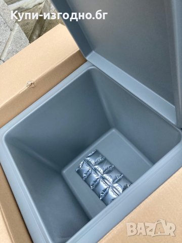 Кутия за напитки и стол - Allibert Ice Cube Germany с лек дефект , чисто нова с кутия , графит цвят, снимка 5 - Декорация за дома - 31136255