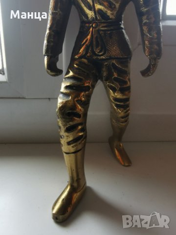 Бронзова фигура на учител по бойни изкуства, снимка 6 - Антикварни и старинни предмети - 33546210