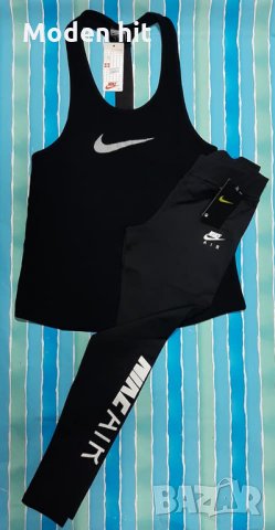 Nike дамски екипи потник и клин реплика, снимка 1