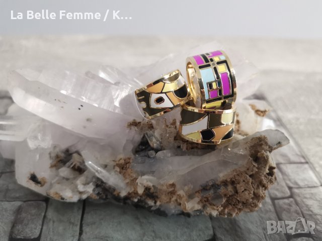 Гривни и пръстени от медицинска стомана в злато, снимка 3 - Гривни - 36637647