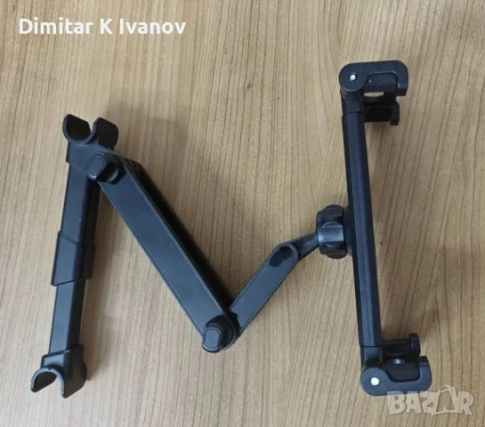 Автомобилна стойка за таблет и телефон, регулируема на 360°, снимка 9 - Аксесоари и консумативи - 52261995