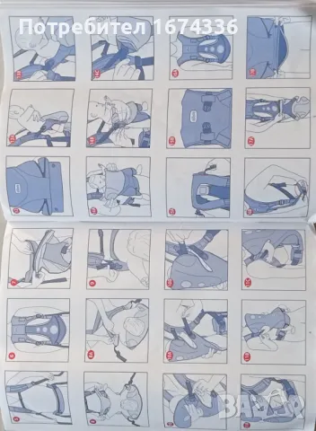 Кенгуру за бебе, снимка 11 - Кенгура и ранички - 47728927