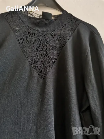 СТРАХОТНА ТУНИКА ФИНО ПЛЕТИВО С ДАНТЕЛА 3XL-4XL, снимка 6 - Туники - 47320813