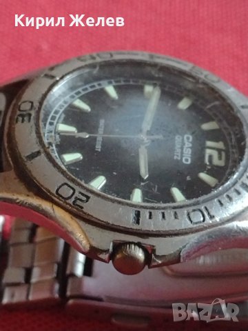 Колекционерски часовник CASIO QUARTZ JAPAN MOVT оригинална верижка класически модел 41733, снимка 9 - Мъжки - 43785868
