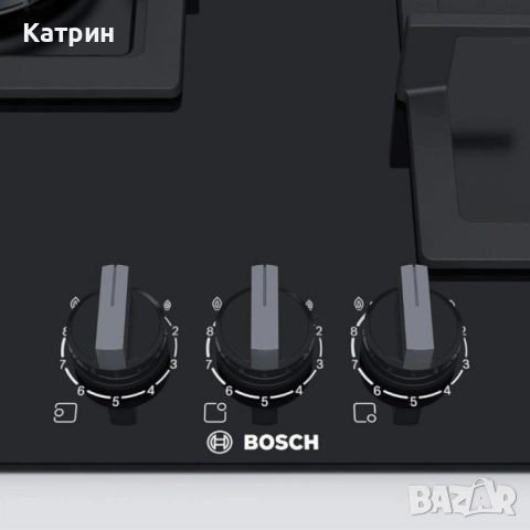 3бр./ Плот за вграждане BOSCH PPC6A6B20 с FlameSelect, Газ, 3 Нагревателни зони – прецизен контрол н, снимка 4 - Котлони - 52044496