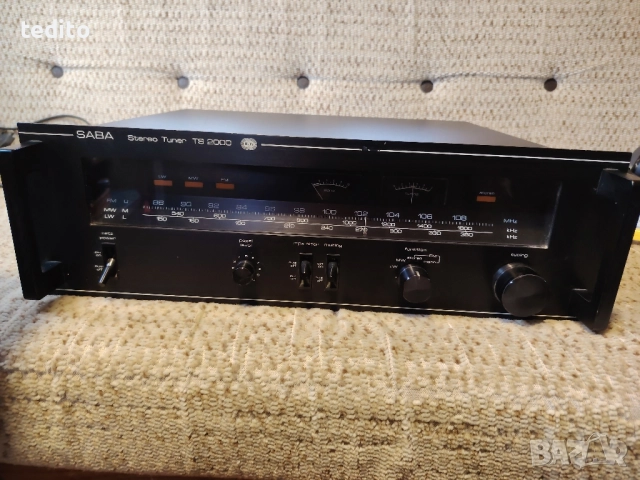 Saba TS2000 стерео тунер , снимка 2 - Ресийвъри, усилватели, смесителни пултове - 52509800