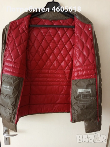 Италианско яке пух и пера ETAGE, снимка 3 - Якета - 51896136