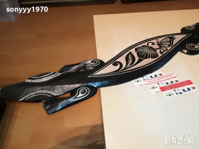 ДЪРВЕН САЛАМАНДЪР-1 МЕТЪР 2512221230, снимка 4 - Антикварни и старинни предмети - 39105548