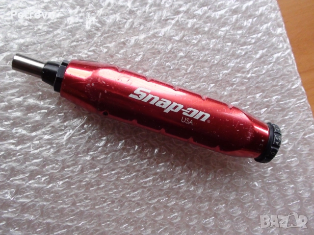 Snap-on - Q DRIVER 4 - MADE IN USA - 1/4" PROFI Динамометричен Ключ за Шестограми /Инбуси 10 - 40 Nm